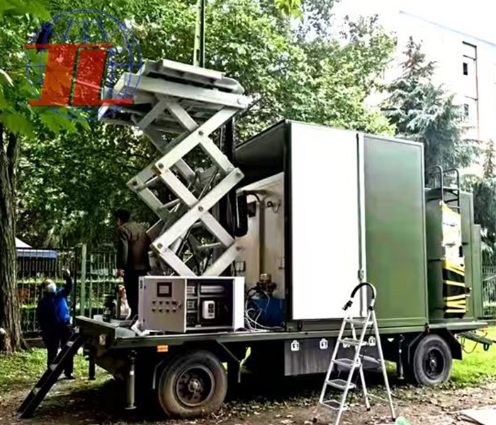 德州升降旋转卫星监测车