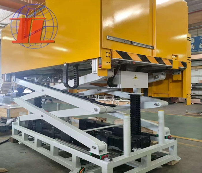 德州钢性链升降平台(刚性链升降机)